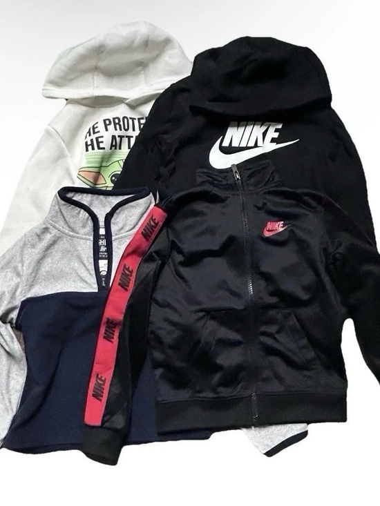 Nike Other - Toddler Boy Winter Tops Nike Full Zip Sweatshirt 1/4 Zip Yoda Star Wars Size 4T